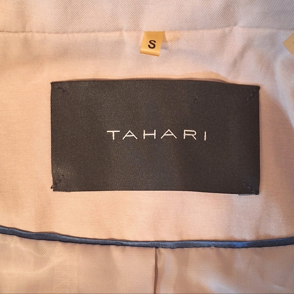 Tahari color block jacket coat sz small *AH1 - Picture 7 of 7